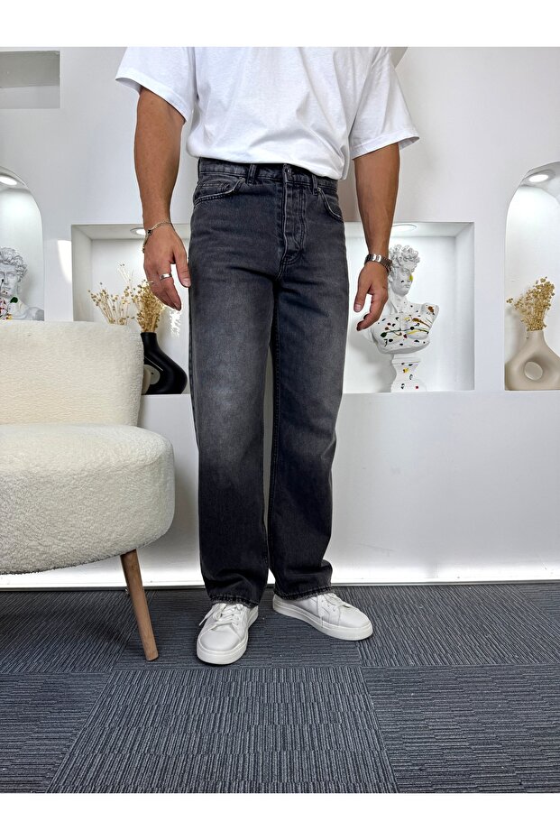 Antrasit Regular Kalıp GG Jean - 4