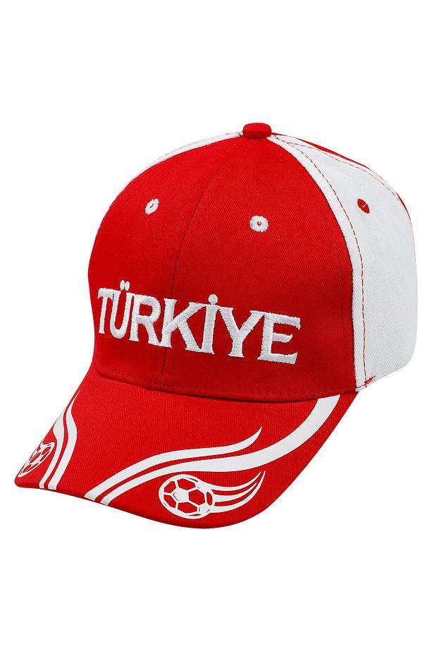 Kitti Erkek Çocuk Kep Şapka 6-12 Yaş Kırmızı - 1