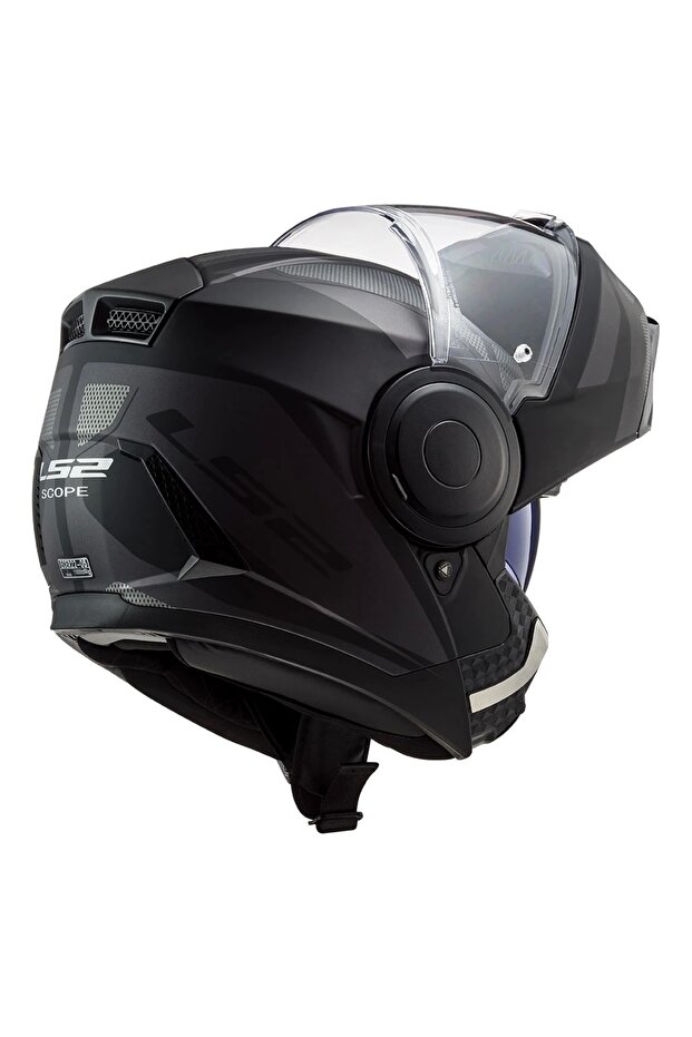 SCOPE AXIS MAT SİYAH-TITANIUM KASK - 8