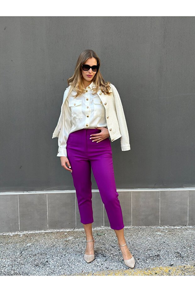 Ekru Tüvit Ceket - 4