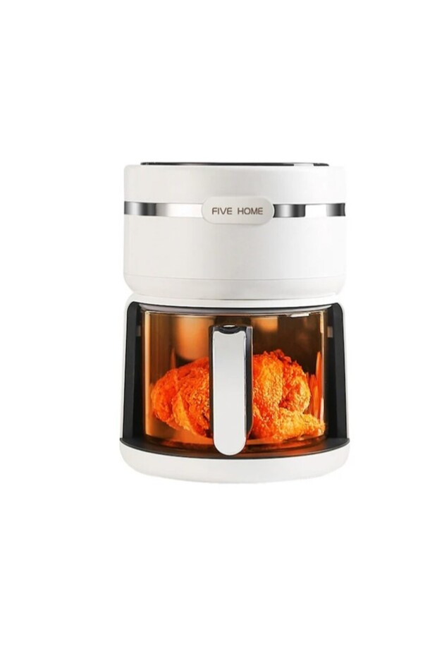 Five Home Kz126d Borosilikat Camlı Airfryer 3 Lt Air Fryer 1200w - 1