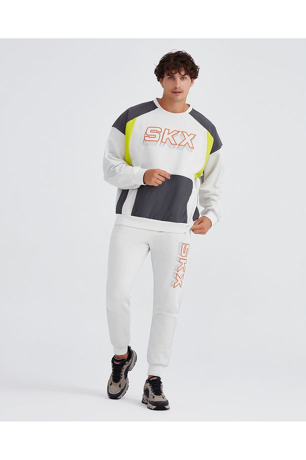 M Lw Fleece Jogger Sweatpant Erkek Gri Eşofman Altı S232280-032 - 2
