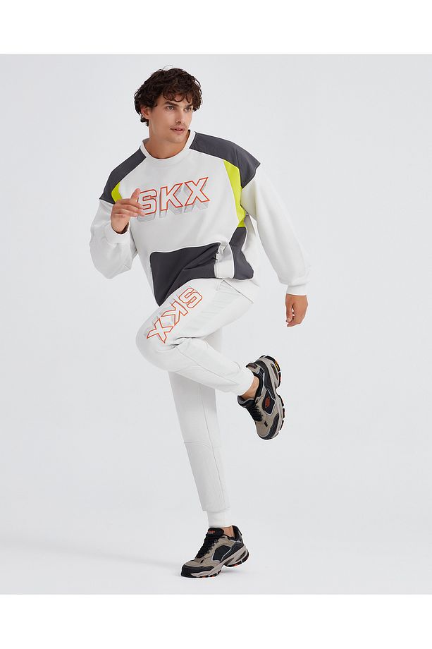 M Lw Fleece Jogger Sweatpant Erkek Gri Eşofman Altı S232280-032 - 3