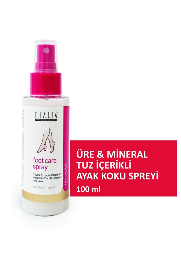 Üre & Mineral Tuz İçerikli Ayak Kokusunu Önlemeye Yardımcı Sprey 100ml - 1