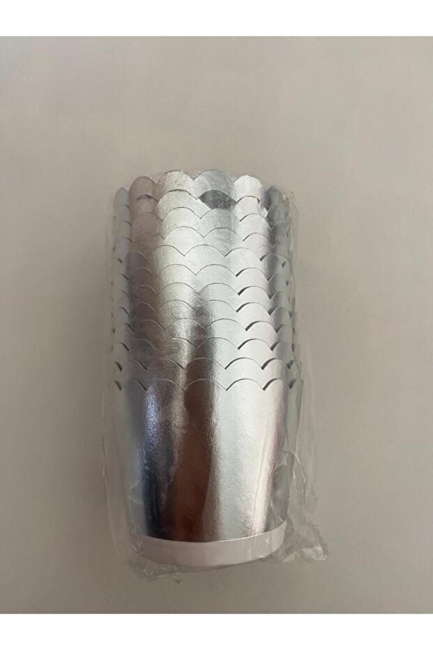 12 Pieces Silver Muffin Cupcake Cake Mold