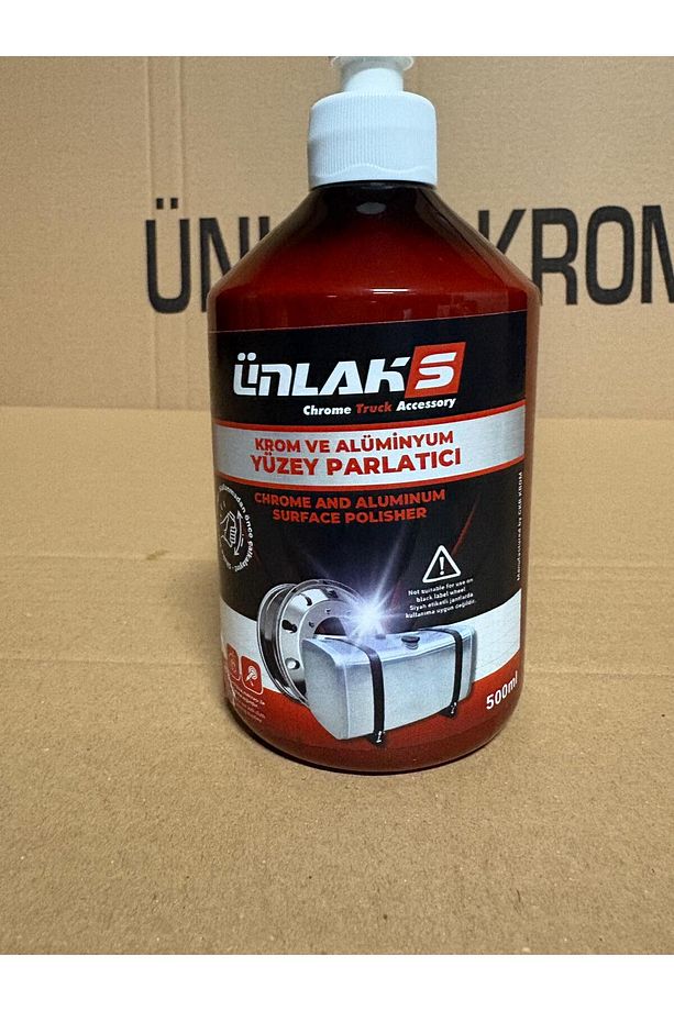 Ünlaks Krom - Alüminyum- Jant Yüzey Parlatıcı 500 ml - 1