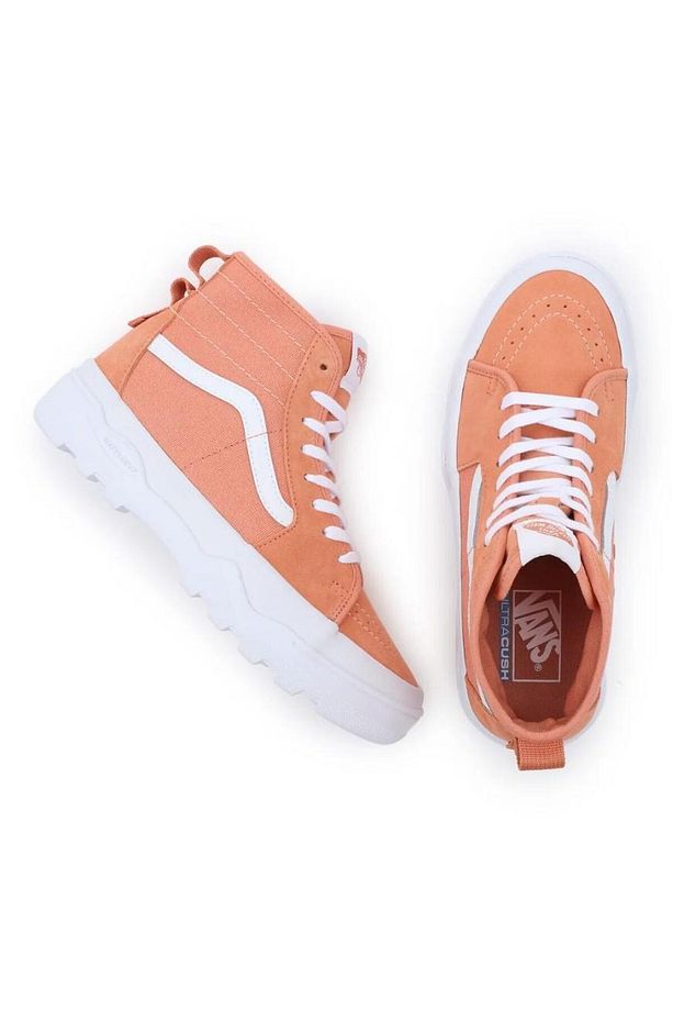 Ua Sentry Sk8-hi Wc Orange Sneaker - 3