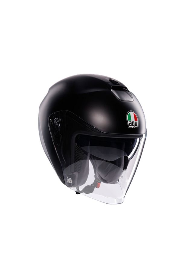 İrides Mono Matt Black Açık Kask - 1