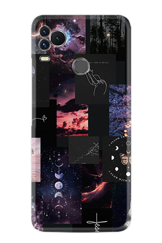 X400 Kılıf Boutique Baskılı Resimli Ay Pattern Pcode -030 - 1