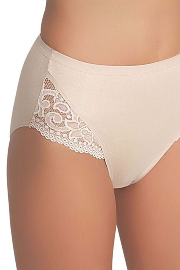 0120 Lace Modal Panties Skin L