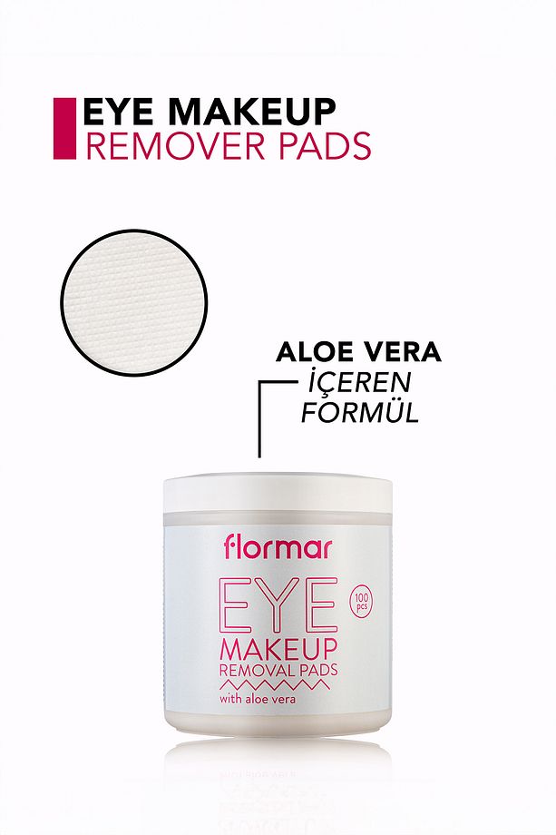 100'lü Göz Makyaj Temizleyici - Eye Makeup Removal Pads - 001 - 8690604557363 - 4
