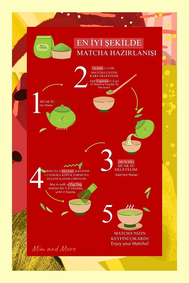 Pear & Apple Matcha - Armut & Elma Aromalı Matcha, 100 gr - 4