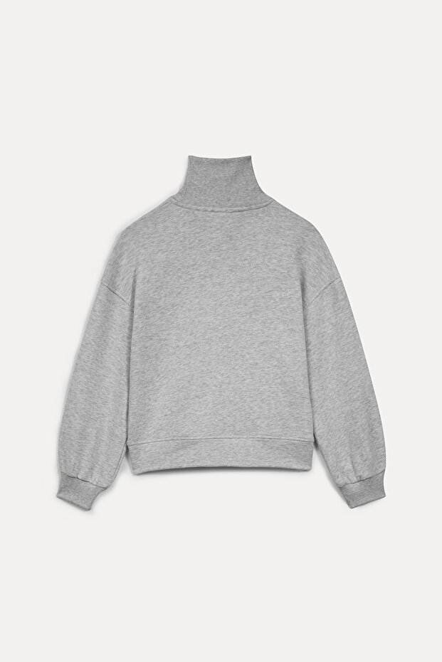 Pamuklu basic sweathirt - 9