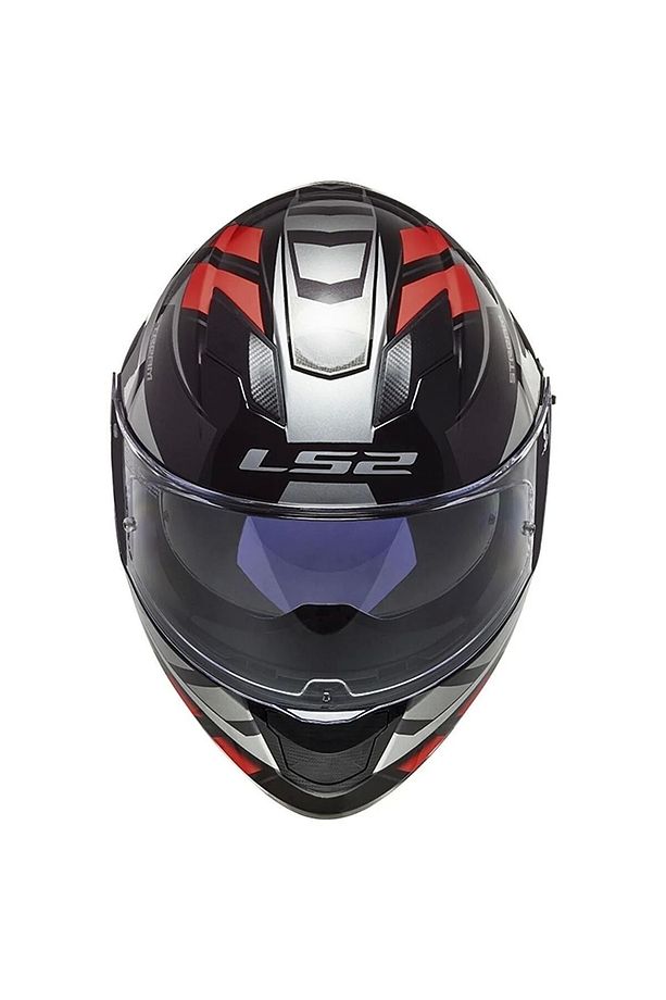 Stream Evo Loop Siyah-kırmızı Kask - 4