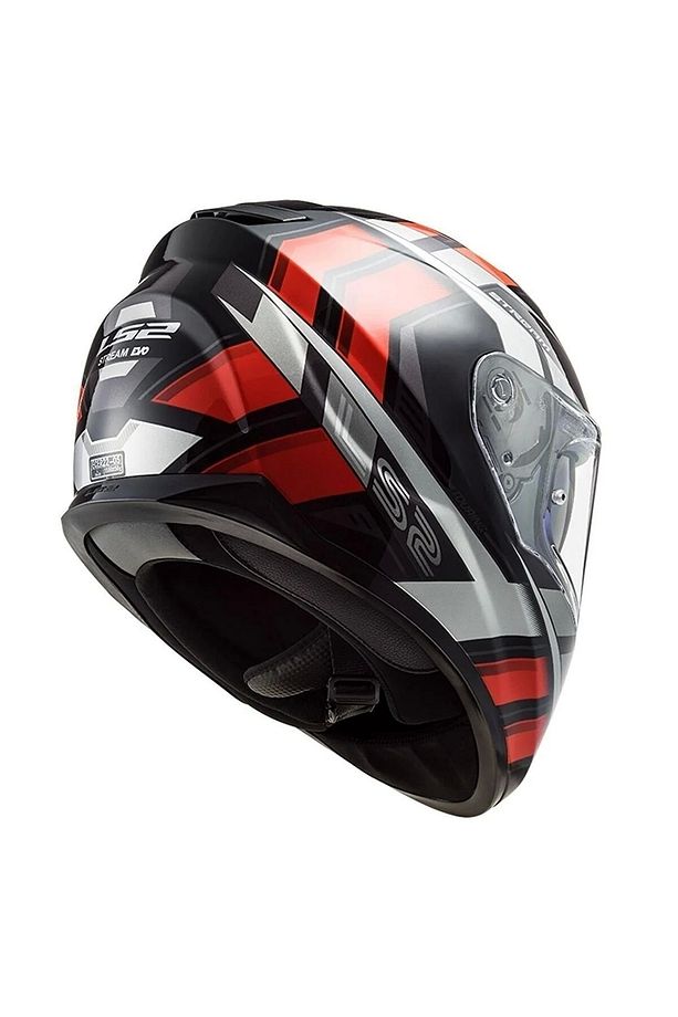 Stream Evo Loop Siyah-kırmızı Kask - 3