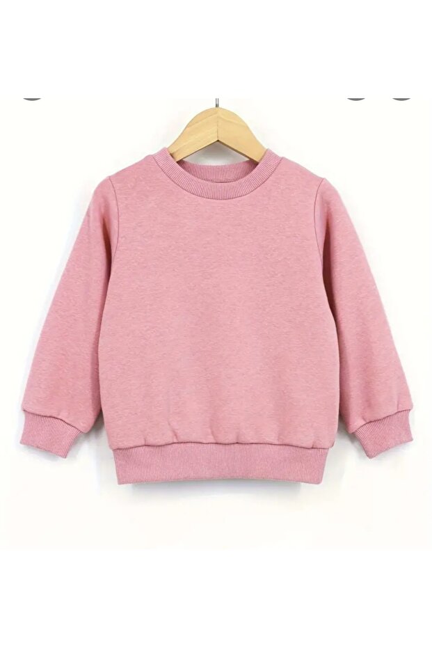 Çocuk Basıc Sweatshırt - 1