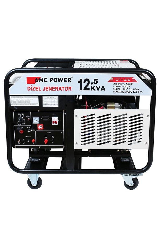 Amcpower 12,5 Kva Dizel Jeneratör 220 Volt - 1