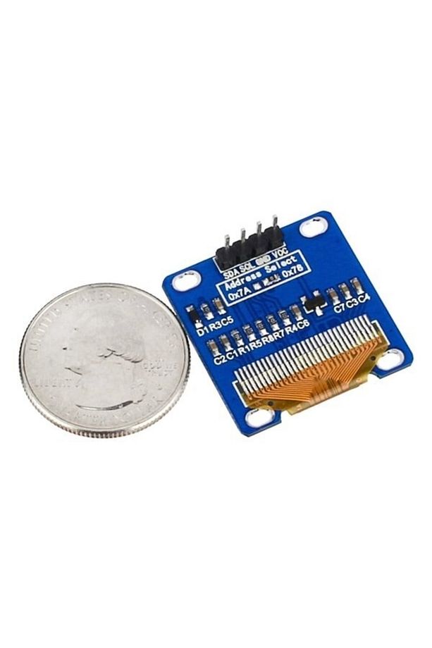 128x64 0.96 Inch Oled Grafik Lcd Ekran - Ssd1306 - 4 Pin I2c - 4