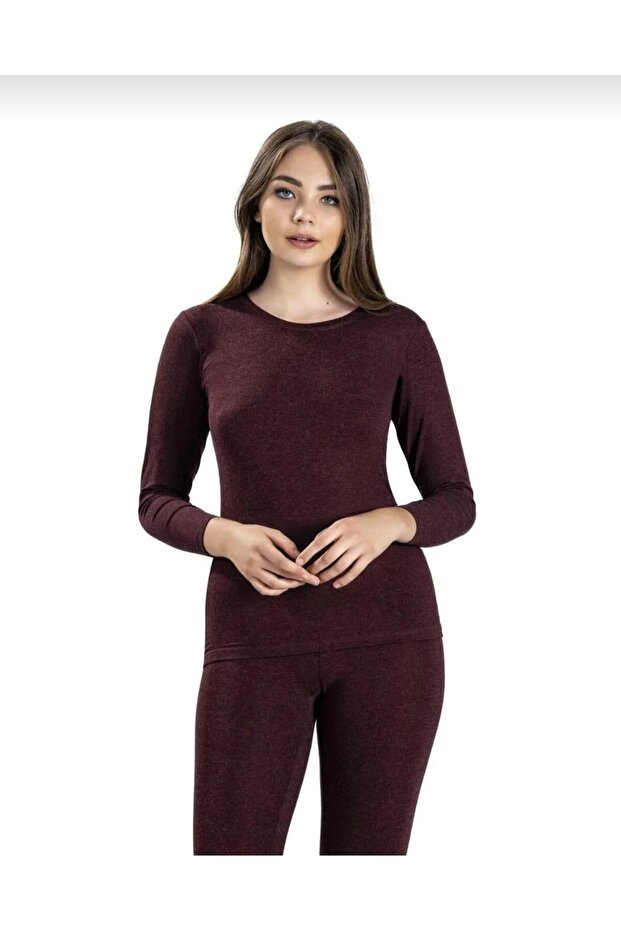 Jiber 597 Women's Soft Thermal Top Long Sleeve Underwear Single