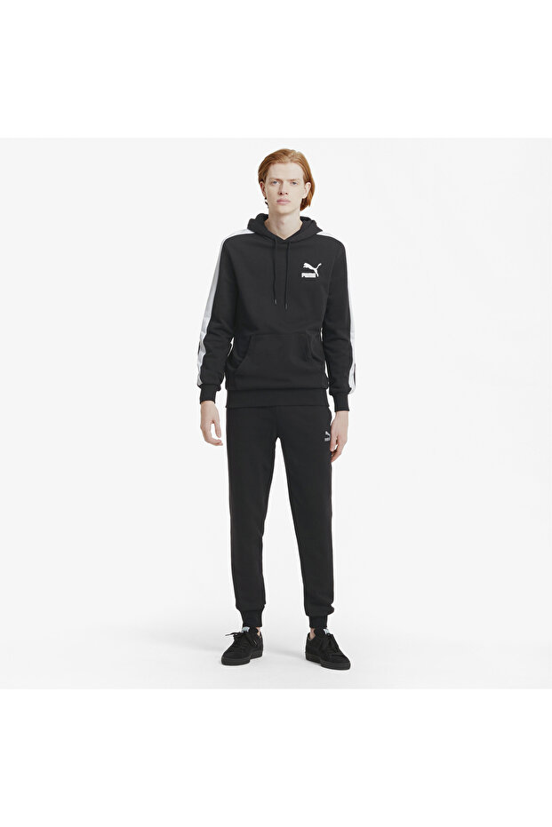 Classics Cuff Erkek Siyah Eşofman Altı - 1