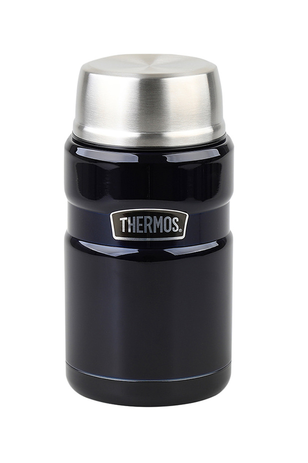 Sk 3020 Steel Food Thermos 710ml. Midnight Blue (Spoon Included)