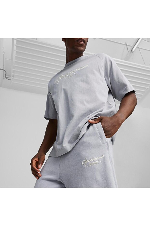 Classics+ Erkek Açık Gri Eşofman Altı - 4