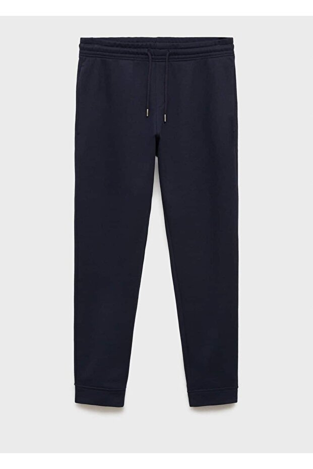 İpli pamuklu jogger - 3