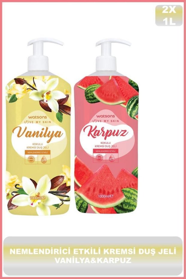 Creamy Shower Gel That Makes the Skin Soft and Provides a Smooth Feel - Vanilla, Watermelon Eleg.337