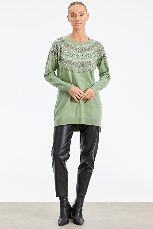 Cagla Tunic - Stone Detailed