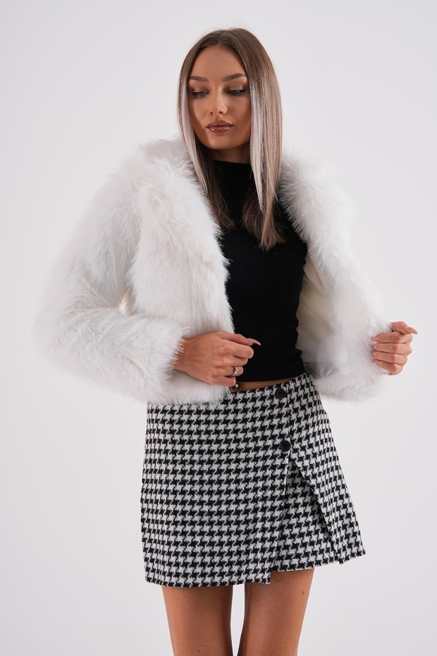 سترة قصيرة بياقة - 2