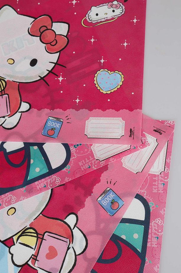 DEKOMUS İLE YENİ SEZON LİSANSLI HELLO KITTY 4'LÜ BESLENME ÖRTÜSÜ - 3