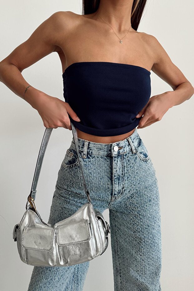 Basic Bra Lacivert - 1