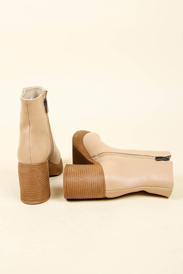 Kalın Topuklu Bot NUT - 5