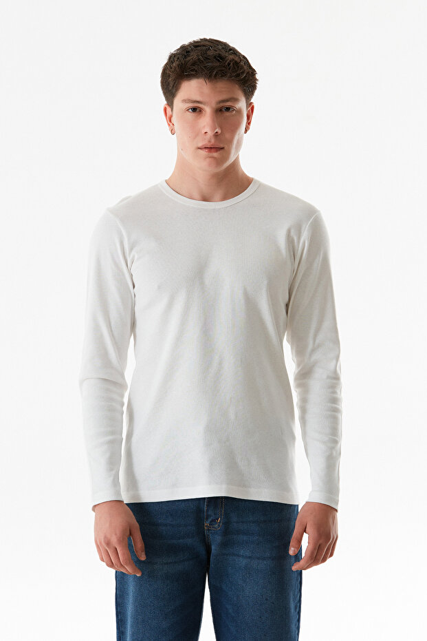 Basic Bisiklet Yaka Body - 1