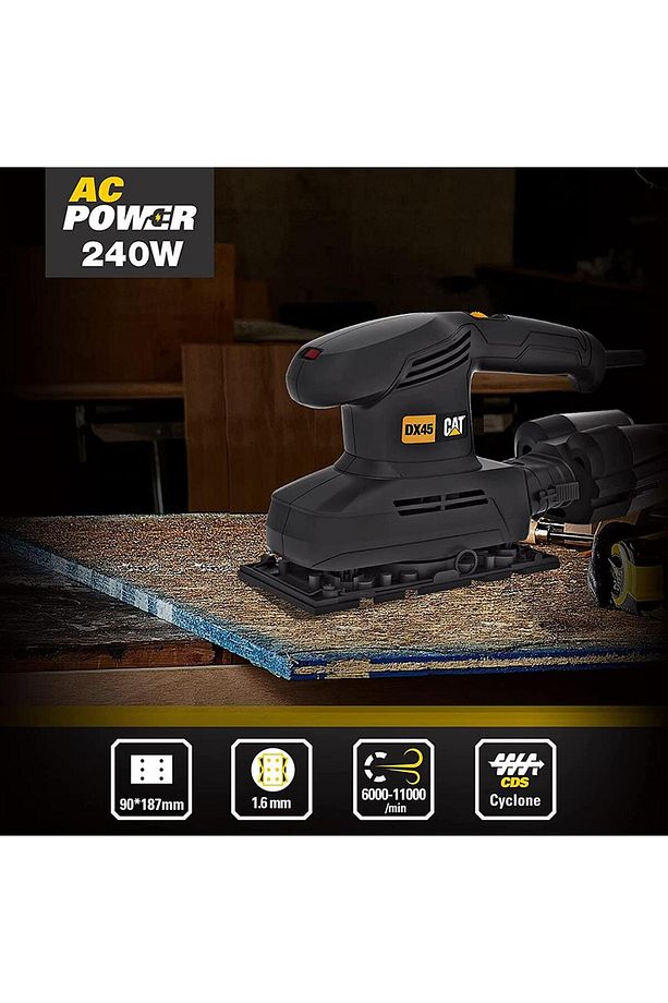 DX45 240Watt Profesyonel Devir Ayarlı Titreşimli Zımpara - 8