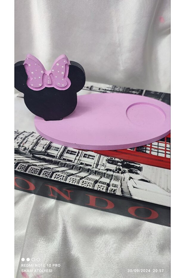 Mickey Mouse Patterned Cute Wooden Coasters
