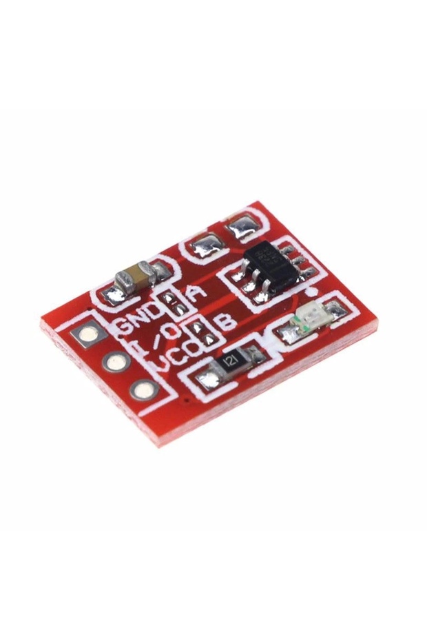 Ttp223 Dokunmatik Düğme Modülü Kapasitör Tip Tek Kanal Kendinden Kilitleme Dokunmatik Sensör Arduino - 2