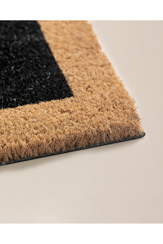 Provence Kapı Önü Paspası - Siyah - 45x100 Cm - 5