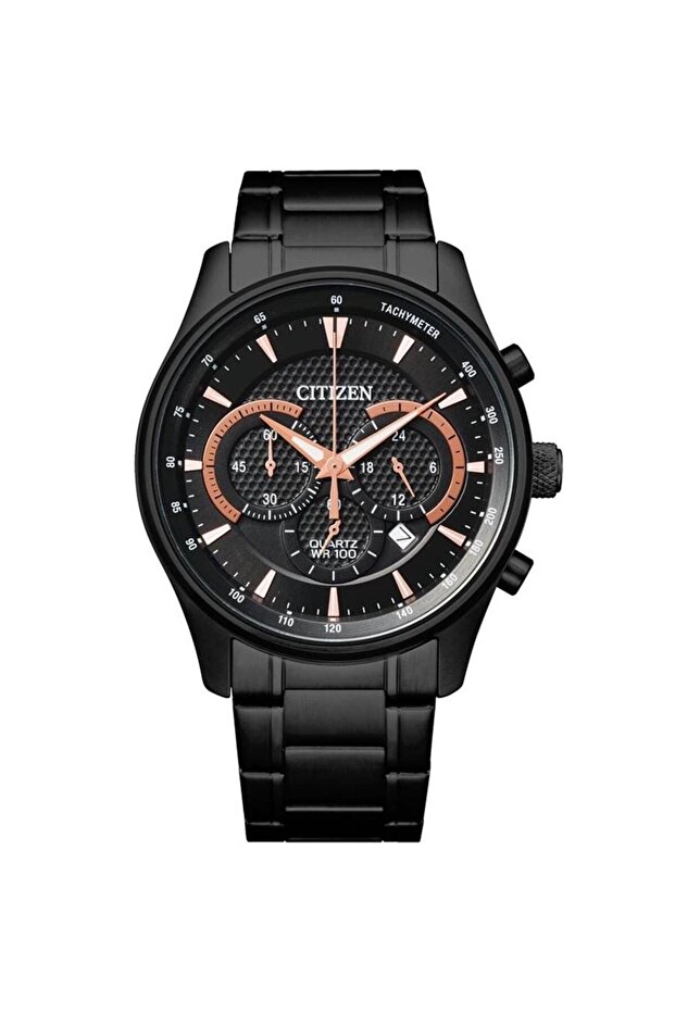 Men's Analog Black Dial Watch - AN8195-58E