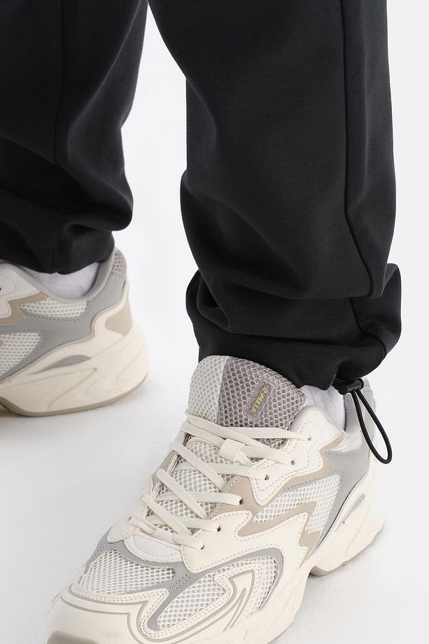 Siyah Erkek Jogger Eşofman Altı - 6