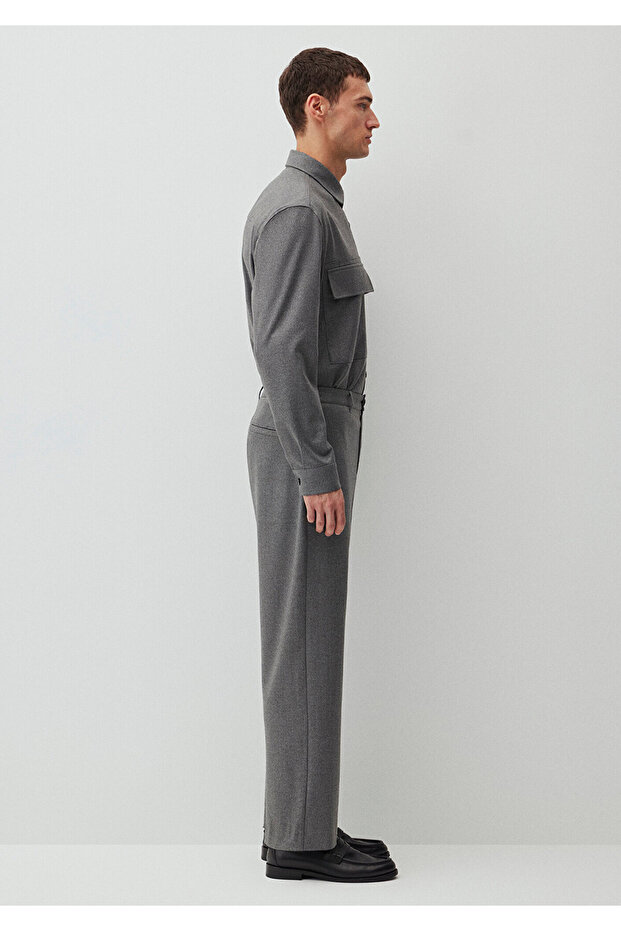 بنطلون رمادي 0010398 -80024 - 6