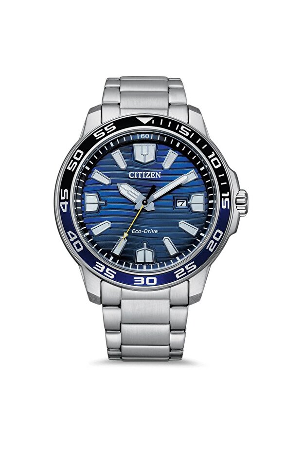 Eco-Drive Aw1525-81L Men's Wrist Watch