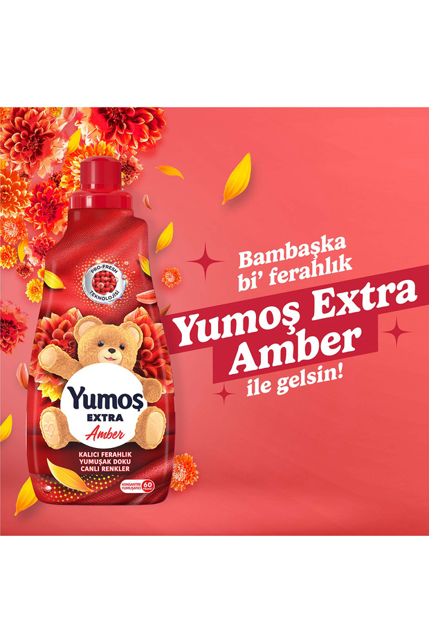 Çamaşır Yumuşatıcı Amber 2adet Sıvı Deterjan Siyah 1adet - 4