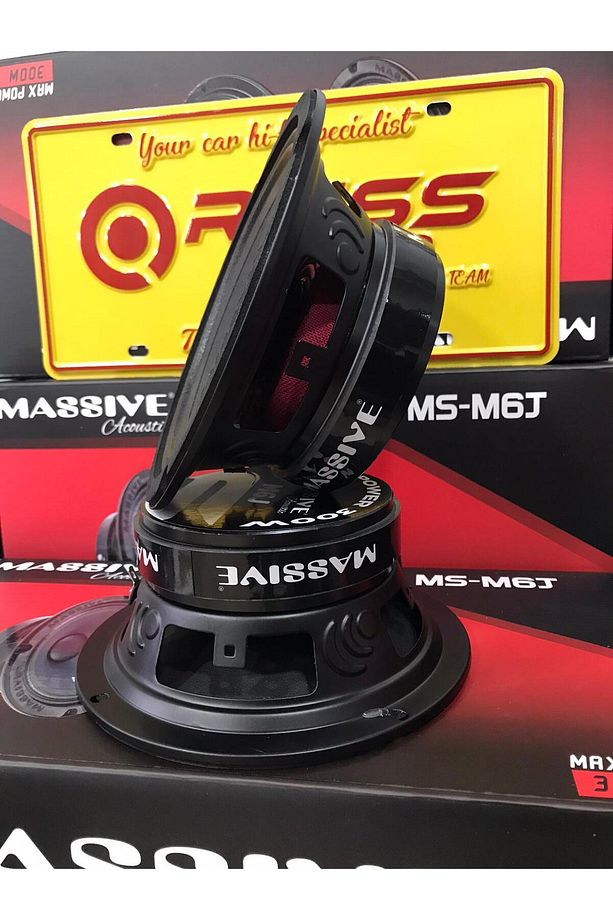 Massıve Ms-m6j Midrange Oto Hoporlör( Mavi) - 4