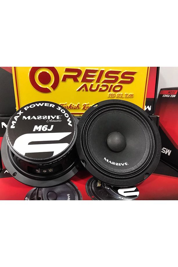 Massıve Ms-m6j Midrange Oto Hoporlör( Mavi) - 1