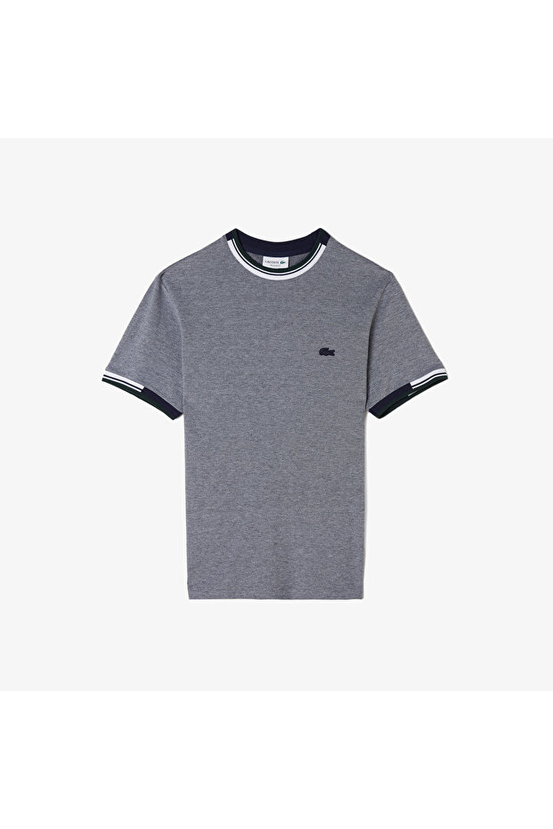Erkek Regular Fit Bisiklet Yaka Lacivert T-Shirt - 3
