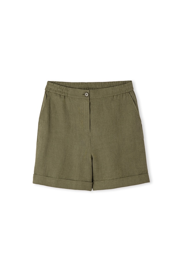 Keten şort - 3