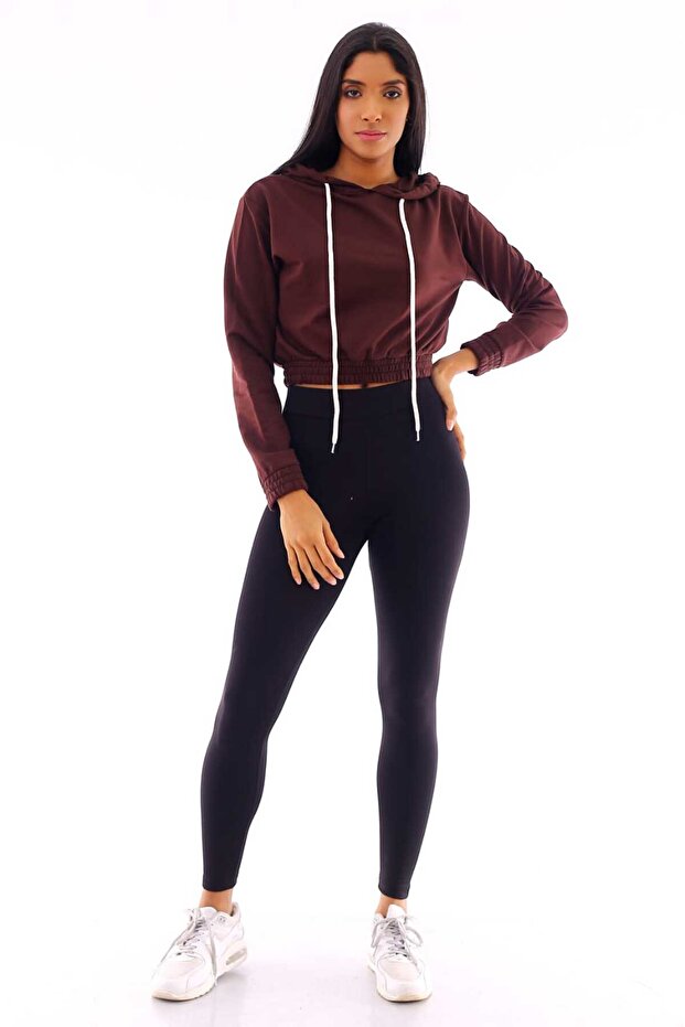 Basic Hooded Sweatshirt - 2