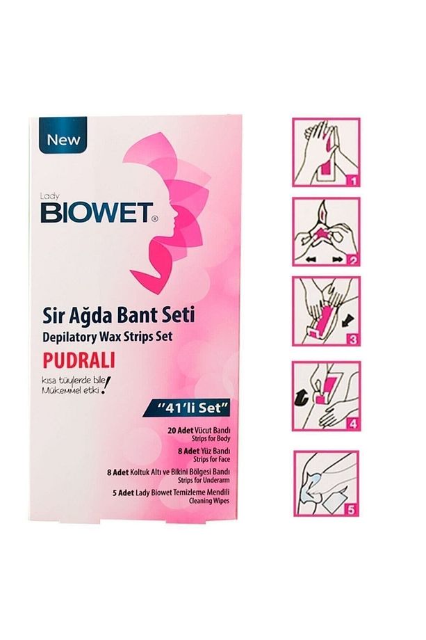 Biowet Sir Ağda Bant Seti-vücut Ve Yüz Için Ağda Bantları - 2