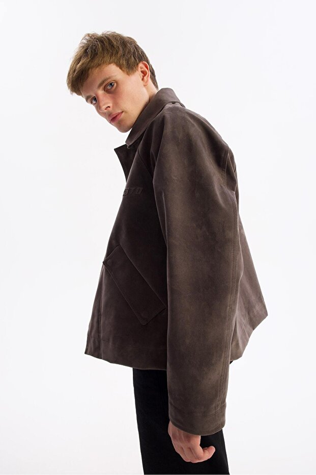 SÜET CEKET - ANTRASİT - 6